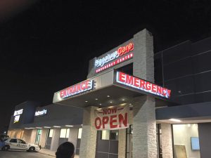 Schaumburg Lighted Signs channel letters banner outdoor storefront building illuminated backlit sign 300x225